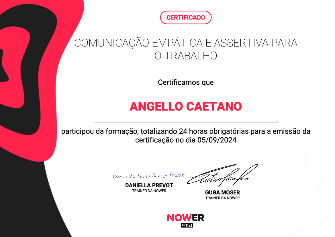 Certificado K21